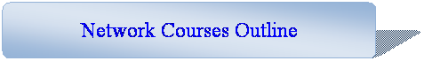 Flowchart: Alternate Process: Network Courses Outline
